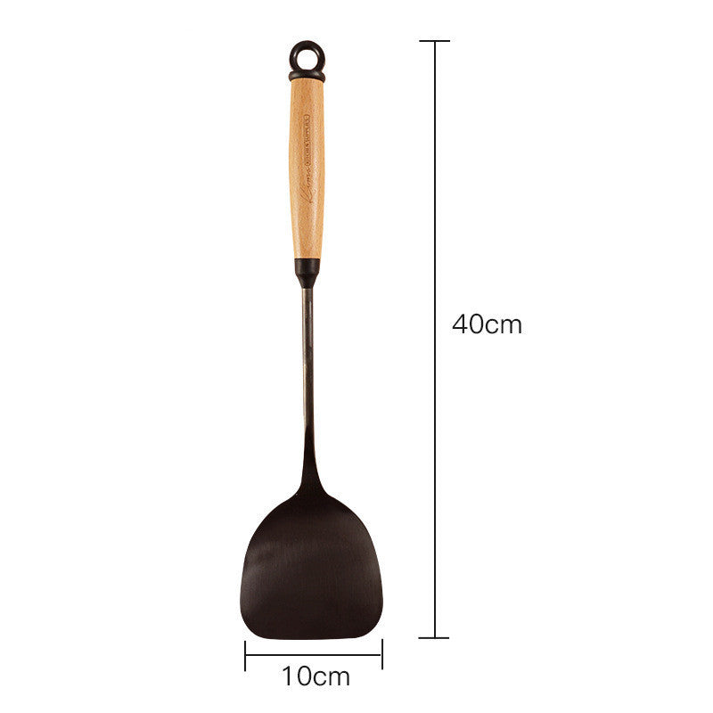 Household Kitchen Wooden Handle Utensils Set