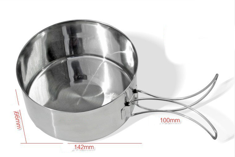 Outdoor Steamer Picnic Pot Household