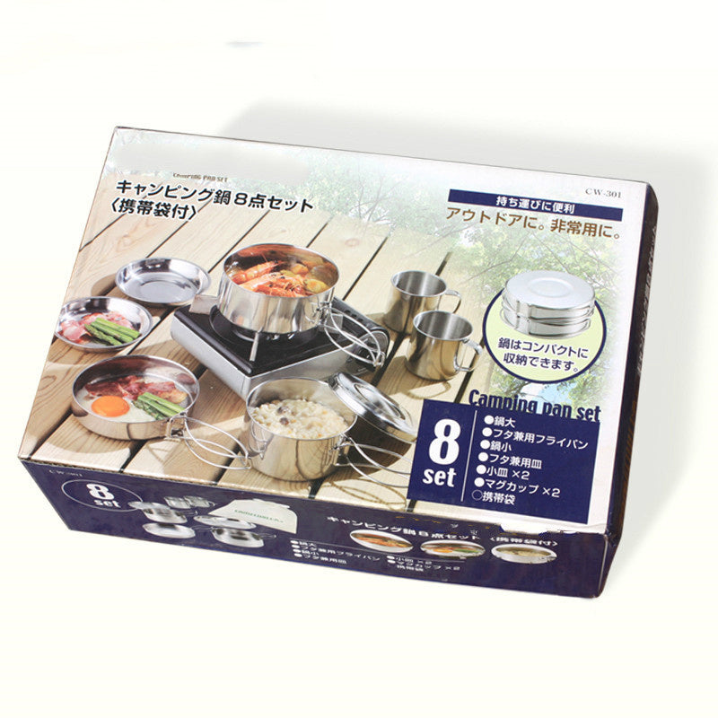 Outdoor Steamer Picnic Pot Household