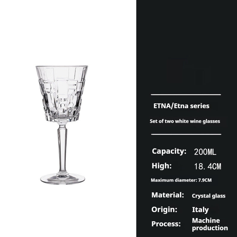 Crystal Wine Glass Home Use Set